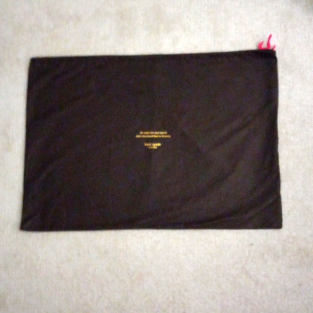 KATE SPADE New York Large Multiple Use Dust Bag (Bundle with Kate Spade Pajamas)